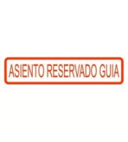 Adhesivo Butaca Guía
