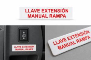 Adhesivo Llave Rampa