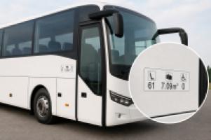 Adhesivos Plazas Autocares