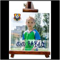 Azulejo personalizado con caballete