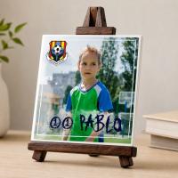 Azulejo personalizado con caballete