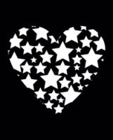 Corazón de estrellas - San Valentín