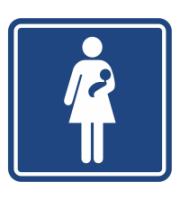 Indicativos PMR Pictograma "Mamá + Bebé"
