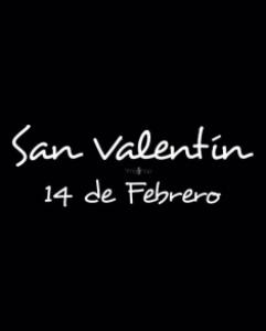 Letras San Valentín 14 de Febrero