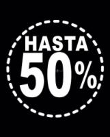 Rótulos rebajas hasta porcentaje circulo