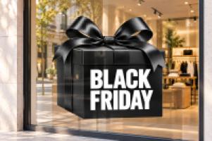 Vinilo Regalo Black Friday en caja negra