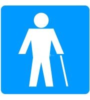 Pictograma PMR "Cojo"