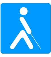 Pictograma PMR "Ciego"