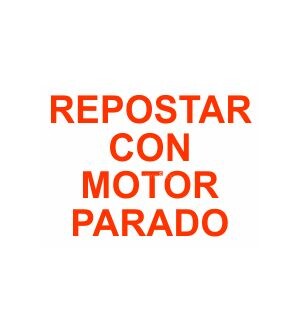 Adhesivo paro Motor