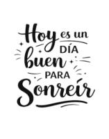 Vinilo Frase "Hoy es un buen día para sonreír"