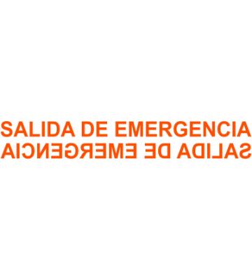 Salida de Emergencia Fluor