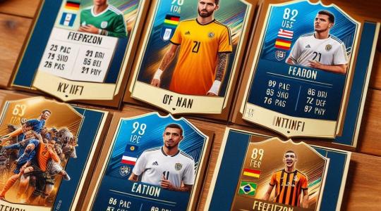 Usando cartas de FIFA personalizadas para la motivación de los jugadores