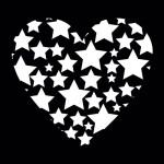 Corazón de estrellas - San Valentín
