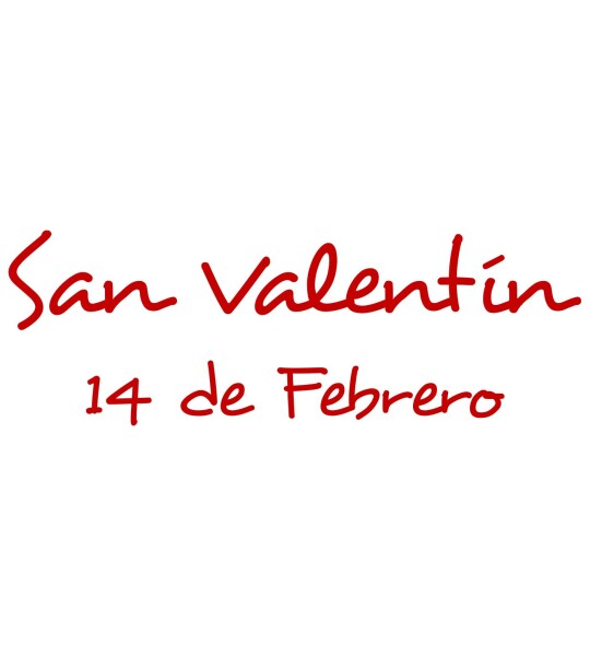 Letras San Valentín 14 de Febrero