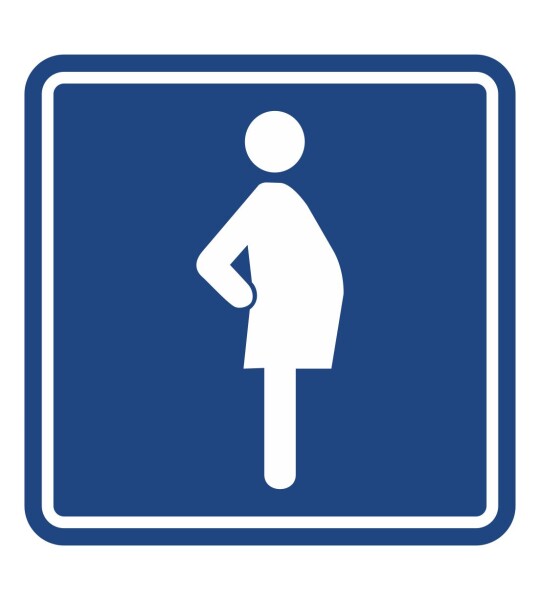 Indicativos PMR Pictograma "Embarazada"